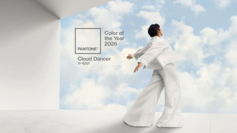 Gemengde reacties op Pantone Color of the Year 2026: Cloud Dancer